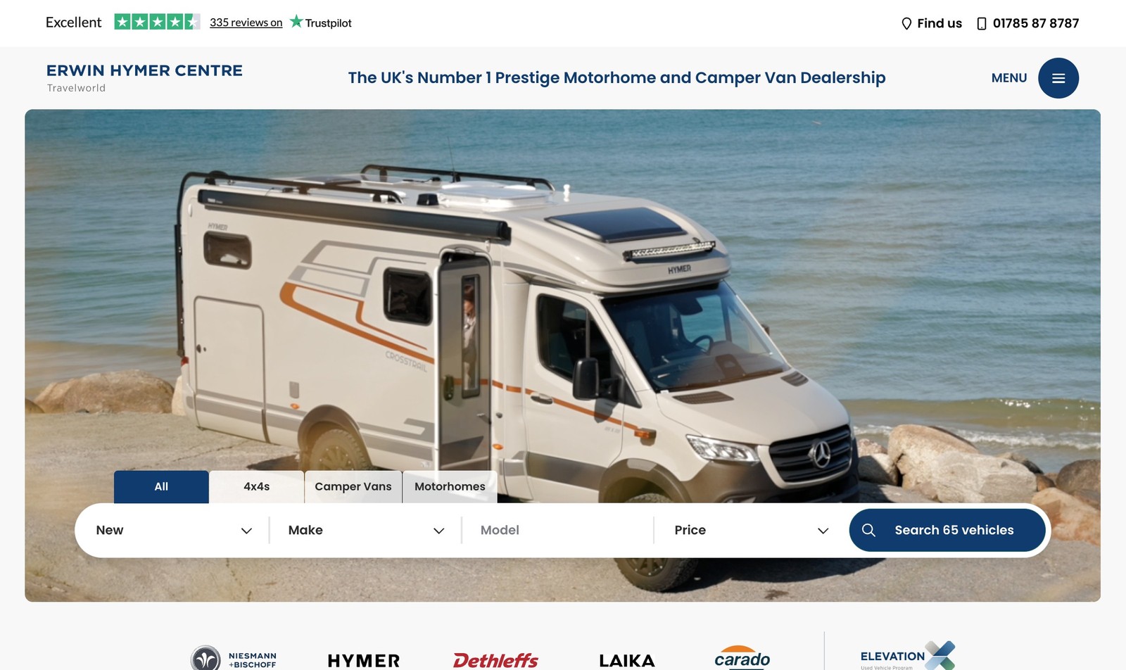 Erwin Hymer Centre website